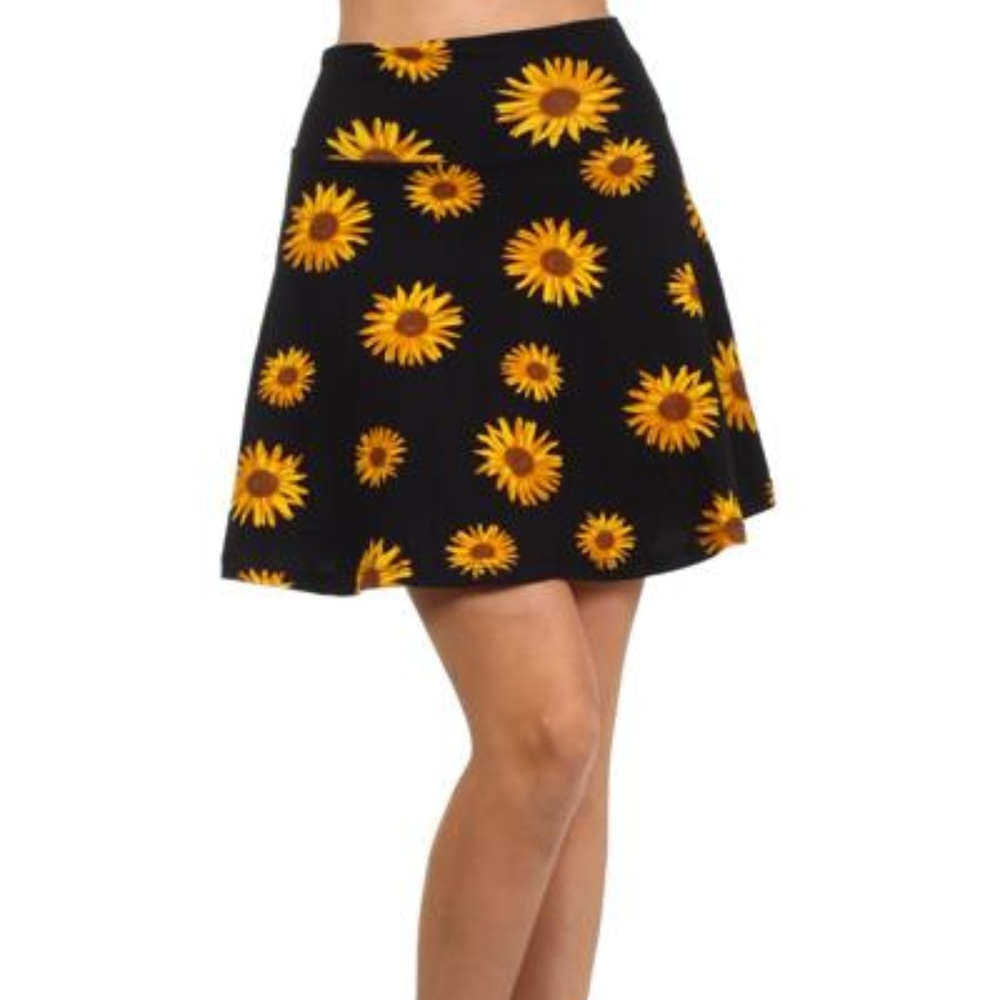 Sunflower Skater skirt